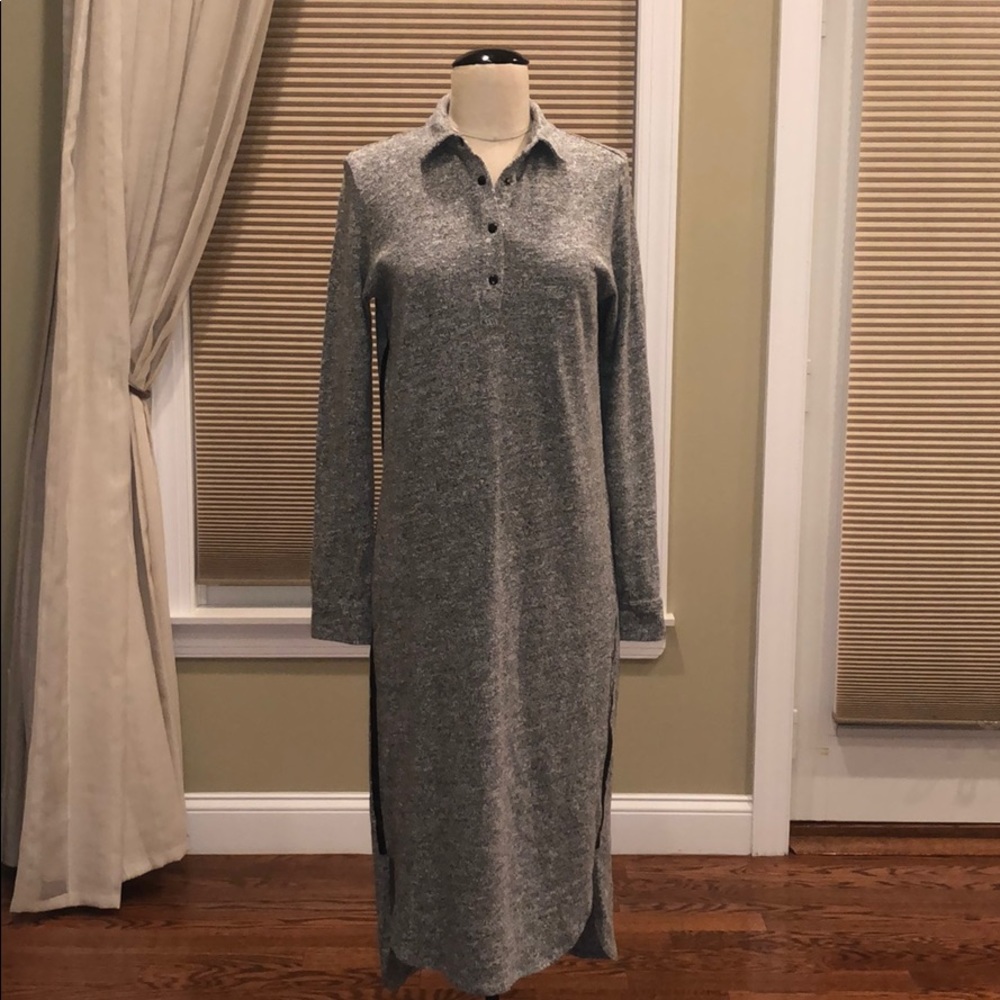 Gsus Sindustries Marled Sweater Knit Maxi Dress